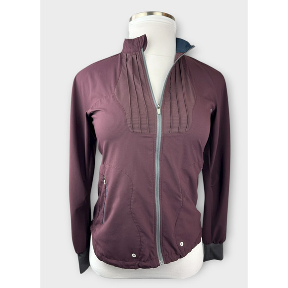 Nike x Undercover Lab Gyakusou Packable Jacket Purple Full Zip Hooded Size Large - Picture 16 of 16